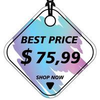 Best Price tags sticker. Price labels with various shapes. Sticker shapes for design mockups. Price tags stickers for preview tags, labels, price tags, coupons and discount vector