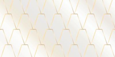 Geometric pattern. Abstract geometric graphic design print patterns. white and gold background unique pattern vector