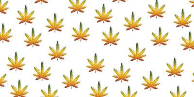 reagge jamaica with marijuana style pattern background vector