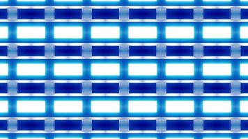 luces de patrón de mosaico de rectángulo azul y púrpura video