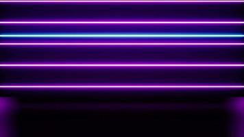 sfondo di eventi musicali con luce al neon incandescente video