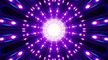 psychedelischer Neonlicht-VJ-Loop video
