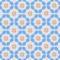 Pattern seamless Blue Background vector