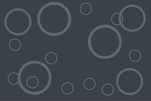 Dark color background with nice small and big circle themes vector