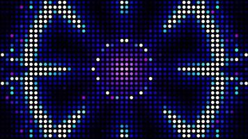Shiny Dotted Disco Light VJ Loop video