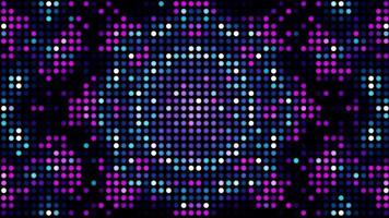 Neon Color Dotted Pattern Light VJ Loop video