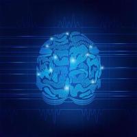 Blue Brain Wave vector