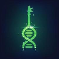 green key DNA vector