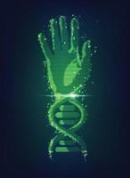 DNA combined Hand