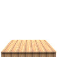 bela placa de madeira 3d render para design png