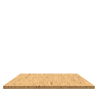 mooie houten plank 3d render voor ontwerp png