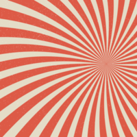 rosso starburst vintage retrò png