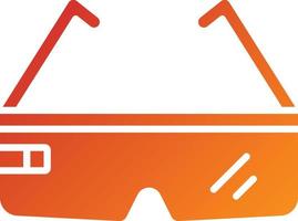 Ar Glasses Icon Style vector