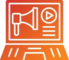 Digital Pr Icon Style vector