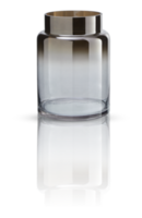 clear glass bottle empty isolated on white background with clipping path png