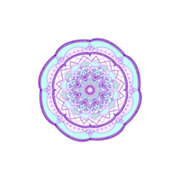 Mandala blaue Abbildung png