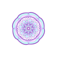 mandala blue  illustration png