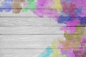 Abstract colorful pastel with gradient multicolor toned textured on gray wood background, ideas graphic design for web or banner photo