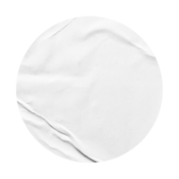 textura de papel pegado blanco único para plantilla de diseño de maquetas png