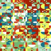 Vector abstract colorful seamless pattern.
