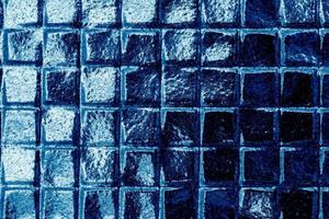 textura de papel o pared azul, fondo de superficie de cemento abstracto, patrón de hormigón, cemento pintado, diseño gráfico de ideas para diseño web o banner foto