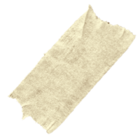 single glued tape paper taxture for design element png
