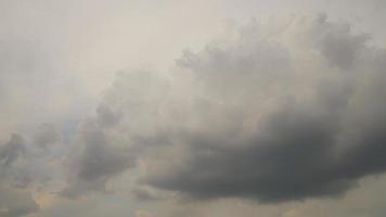 grey storm rain clouds or nimbus on sky photo