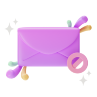 UI Objects Icon, Failed Message, 3d Illustration png