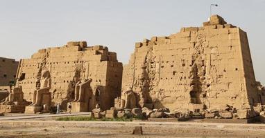 templo de karnak en luxor, egipto foto