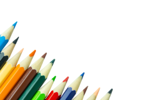 crayons de couleur, crayons de couleur png