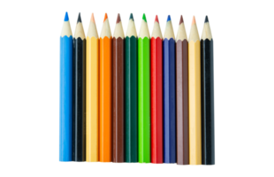 crayons de couleur, crayons de couleur png