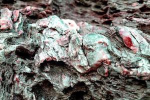 closeup colorful igneous rock background photo