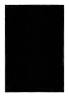 papel doblado con textura grungy en fondo negro. se puede utilizar para replicar el aspecto envejecido y desgastado de su diseño creativo. papel viejo para superposición de textura fotográfica en estilo retro png