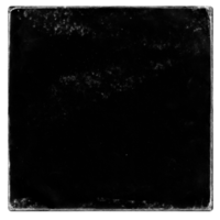 old paper texture in square frame for cover art. grungy frame in black background. can be used to replicate the aged look for your creative design. old paper edge elements for texture overlays png