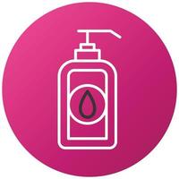 Face Cleanser Icon Style vector