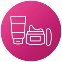 Moisturizer Icon Style vector