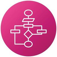Workflow Icon Style vector
