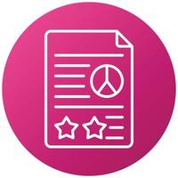 Policy Icon Style vector