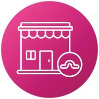 Bait Shop Icon Style vector