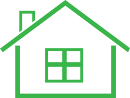 home icon simple  sign design png