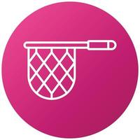 Hand Net Icon Style vector