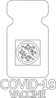 Coronavirus Covid-19 Vaccine icon design png