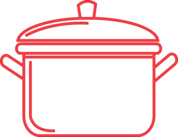 pot pictogram koken object teken ontwerp png