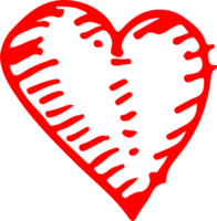 Hand Drawn Heart icon sign symbol design png