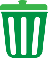 trash bin icon sign design png