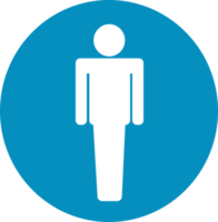 Restroom Symbol Male and Female  Icon png