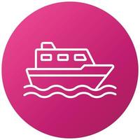 Boat Icon Style vector