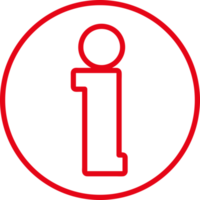 Informationszeichen-Icon-Design png