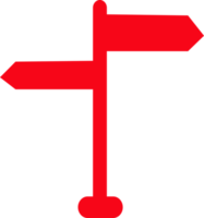 panneau en bois directionnel icône conception de signe png