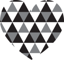 hart abstract pictogram teken symbool ontwerp png